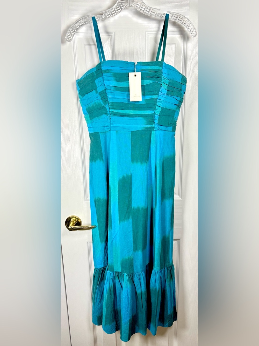 Laroque Cyan Gabi Sun Strap Dress XS